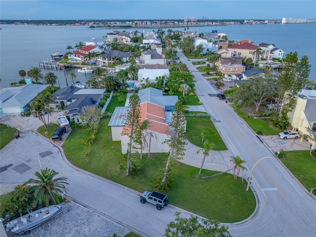 809 59th Ave, Saint Petersburg, FL 33706 - aerial view of residential area featuring a nearby body of water