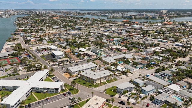 7003 Sunset Way Unit 6, St Pete Beach, FL 33706 - aerial view of property's location featuring a nearby body of water