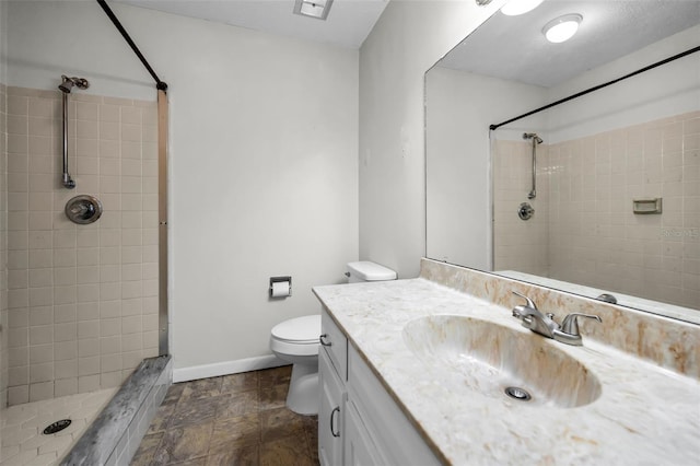 607 Spring Blossom Ct, Brandon, FL 33511 - bathroom featuring a tile shower and vanity