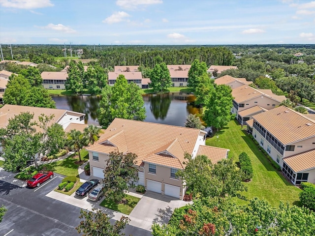 7018 Scrub Jay Way, Bradenton, FL 34203 - aerial perspective of suburban area featuring a large body of water