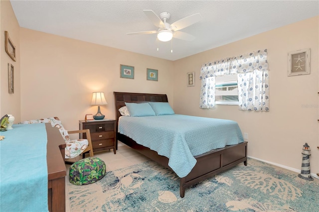 5319 Cordova Way S, Saint Petersburg, FL 33712 - bedroom with a ceiling fan and baseboards