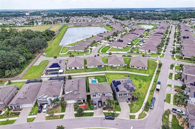 10146 Tuscan Sun Ave, Riverview, FL 33578 - aerial overview of property's location featuring nearby suburban area and a large body of water