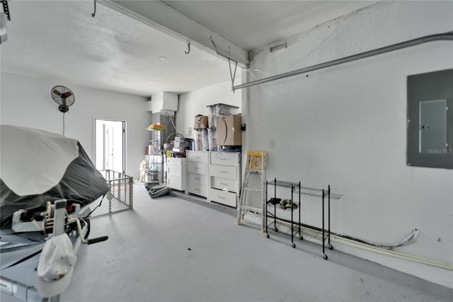18852 Tracer Dr, Lutz, FL 33549 - garage with electric panel