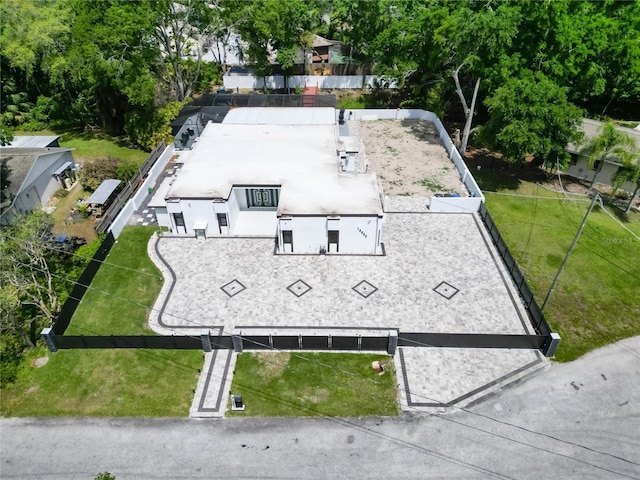 18852 Tracer Dr, Lutz, FL 33549 - view from above of property