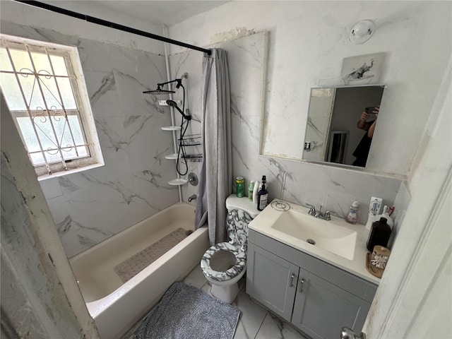 6951 NW 5th Ct, Miami, FL 33150 - full bathroom featuring shower / tub combo and vanity