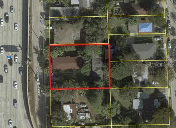 6951 NW 5th Ct, Miami, FL 33150 - aerial map of property and surrounding area
