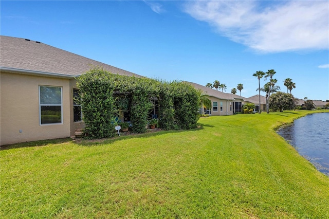 3503 92nd Ave E, Parrish, FL 34219 - view of grassy yard featuring a water view