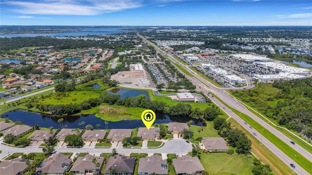 3503 92nd Ave E, Parrish, FL 34219 - aerial view of residential area with a nearby body of water
