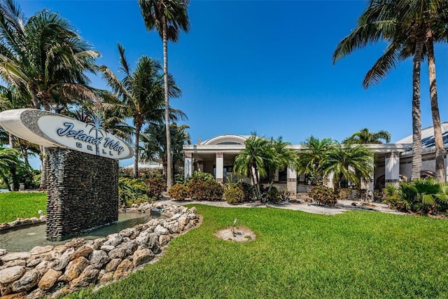400 Island Way Unit 503, Clearwater Beach, FL 33767 - community sign with a lawn