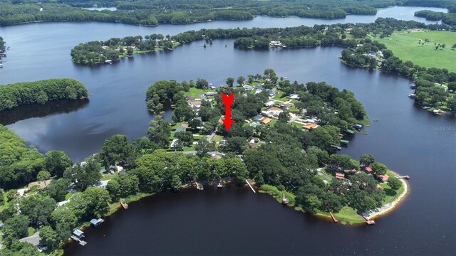 6607 S Merleing Loop, Floral City, FL 34436 - drone / aerial view of a nearby body of water