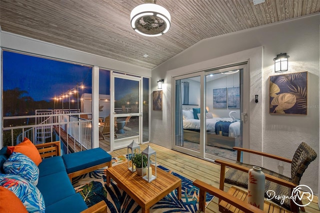 4545 Harbor Hills Dr, Largo, FL 33770 - sunroom / solarium with lofted ceiling
