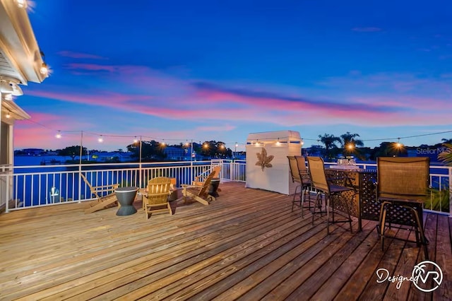 4545 Harbor Hills Dr, Largo, FL 33770 - view of wooden deck