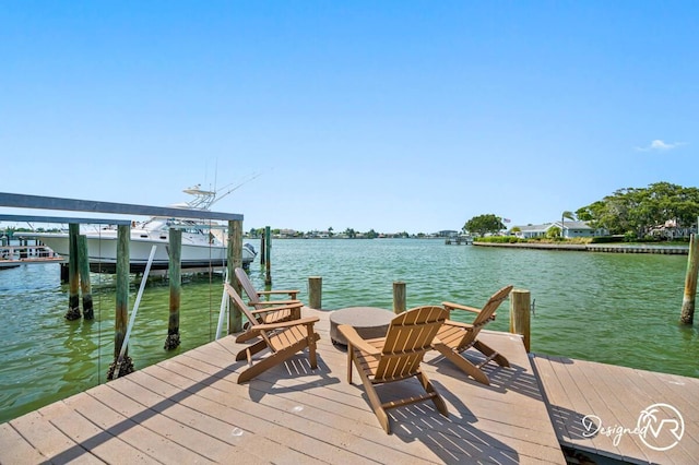 4545 Harbor Hills Dr, Largo, FL 33770 - dock with a water view