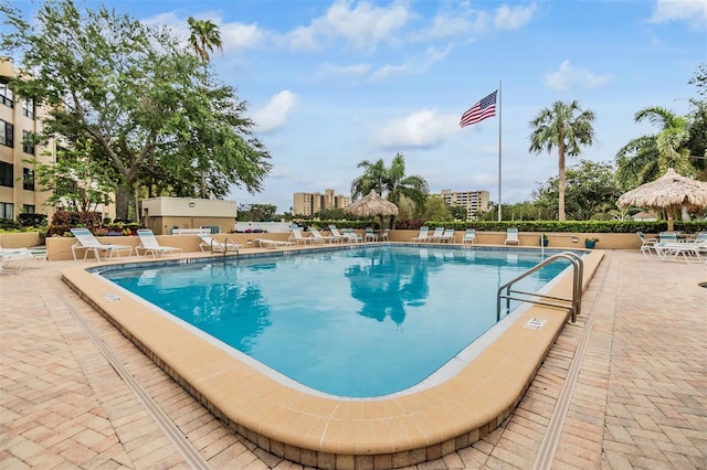 2617 Cove Cay Dr Unit 706, Clearwater, FL 33760 - community pool with a patio