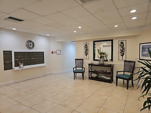 3076 Eastland Blvd Unit 210, Clearwater, FL 33761 - common area with recessed lighting and a paneled ceiling