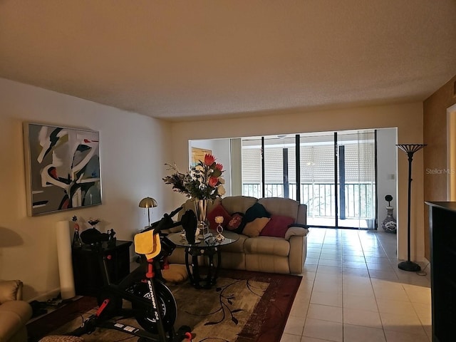 3076 Eastland Blvd Unit 210, Clearwater, FL 33761 - living room featuring light tile patterned floors