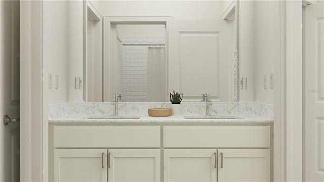 7534 E 117th Ln, Palmetto, FL 34221 - bathroom with double vanity and a shower