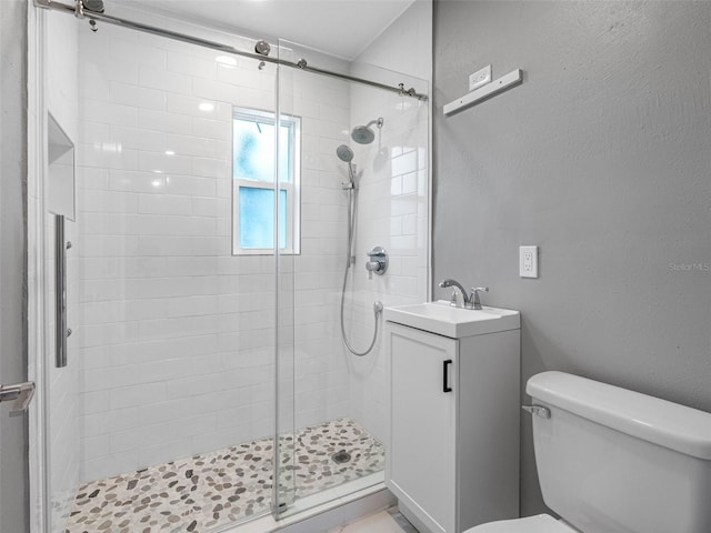 540 80th Ave, St Pete Beach, FL 33706 - bathroom featuring a stall shower and vanity
