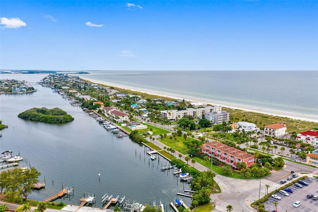 540 80th Ave, St Pete Beach, FL 33706 - drone / aerial view of a nearby body of water