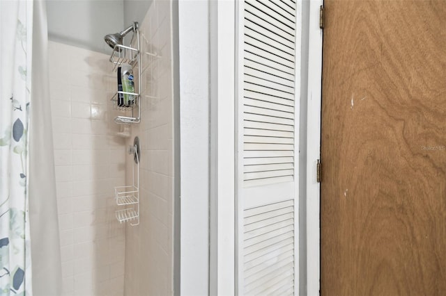 12835 74th Ave, Seminole, FL 33776 - detailed view of tiled shower and a closet