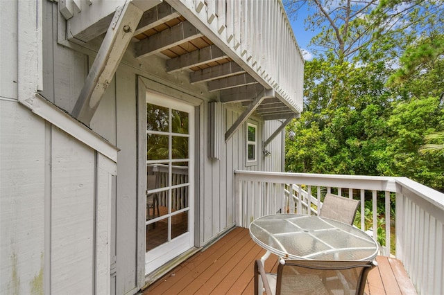 12835 74th Ave, Seminole, FL 33776 - deck featuring outdoor dining space