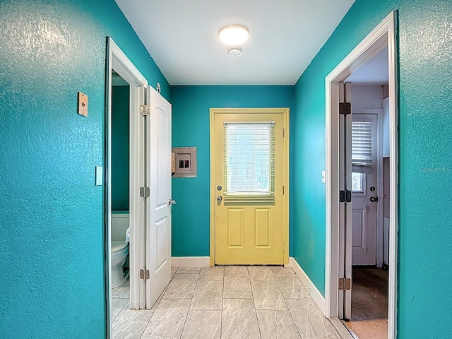 6428 Old Main St, New Port Richey, FL 34653 - doorway featuring a textured wall