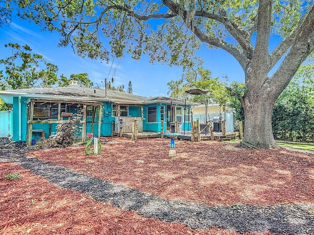 6428 Old Main St, New Port Richey, FL 34653 - view of front of house