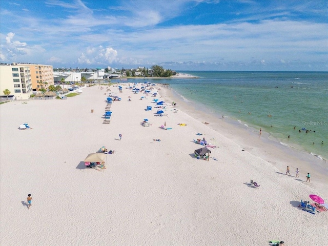 13000 Gulf Blvd Unit 309, Madeira Beach, FL 33708 - water view with local beach