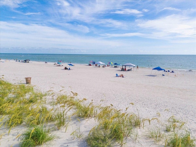 13000 Gulf Blvd Unit 309, Madeira Beach, FL 33708 - water view with nearby beach