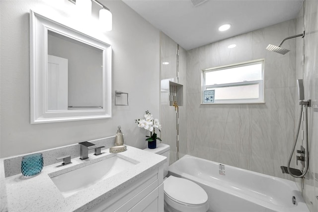2585 Ridge Ln, Palm Harbor, FL 34684 - full bath with tub / shower combination and vanity