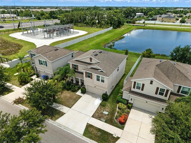 10603 Avian Forrest Dr, Riverview, FL 33578 - bird's eye view of a nearby body of water