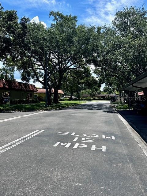 1701 Pinehurst Rd Unit 13C, Dunedin, FL 34698 - view of asphalt road