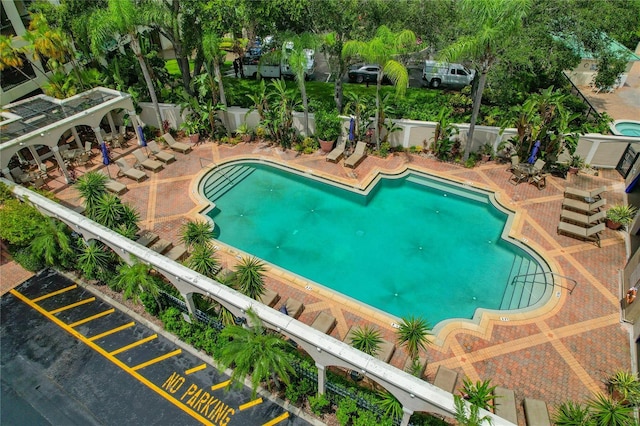 501 Knights Run Ave Unit 1317, Tampa, FL 33602 - community pool with a patio