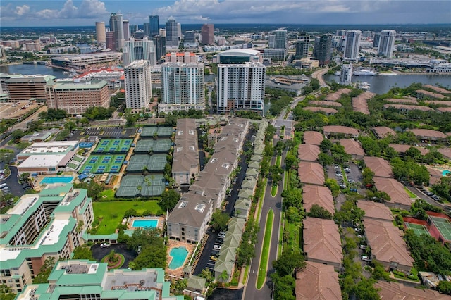 501 Knights Run Ave Unit 1317, Tampa, FL 33602 - view of property location featuring nearby urban area and a large body of water