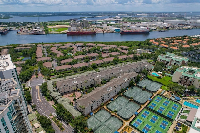 501 Knights Run Ave Unit 1317, Tampa, FL 33602 - bird's eye view of a nearby body of water