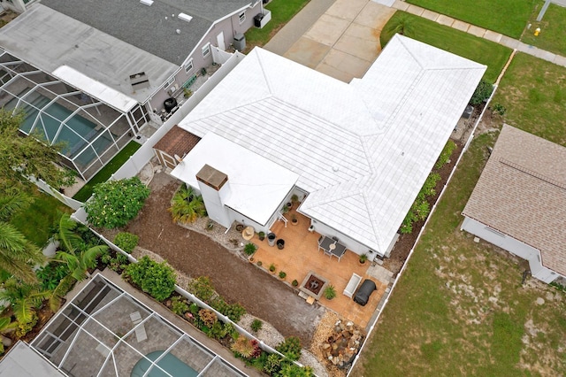 13565 86th Ave, Seminole, FL 33776 - view from above of property