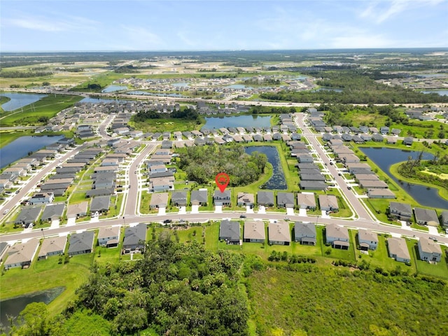 10618 Daybreak Gln, Parrish, FL 34219 - aerial view of residential area with a nearby body of water