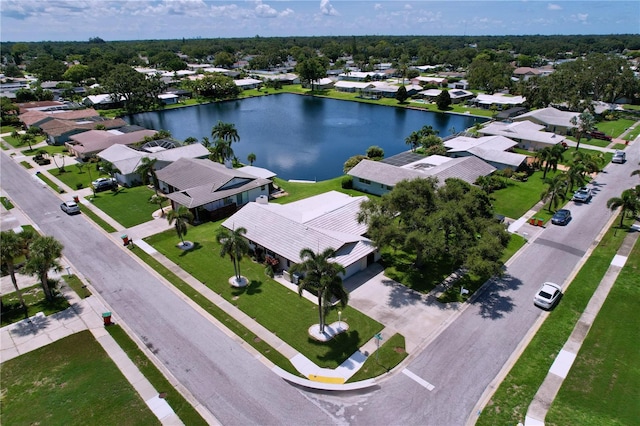 11141 Carla Dr, Largo, FL 33774 - aerial view of property's location featuring a nearby body of water and nearby suburban area