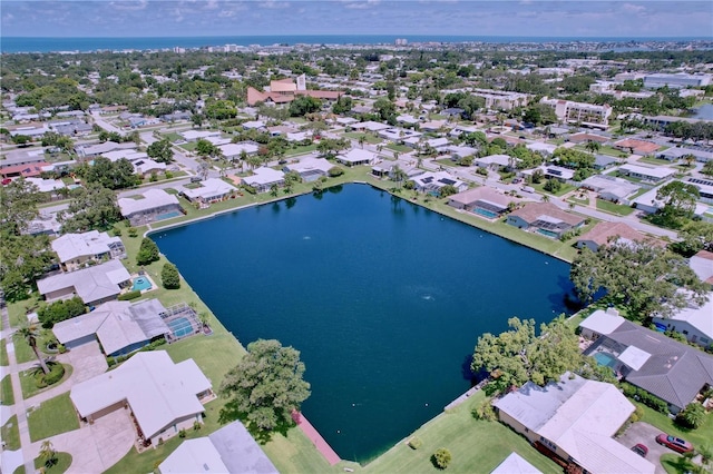 11141 Carla Dr, Largo, FL 33774 - view of property location featuring a large body of water and nearby suburban area