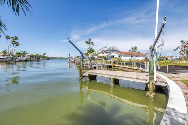 17601 Sterling Ter, Redington Shores, FL 33708 - dock featuring a water view