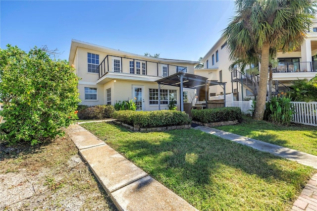 17601 Sterling Ter, Redington Shores, FL 33708 - view of front of property with stucco siding