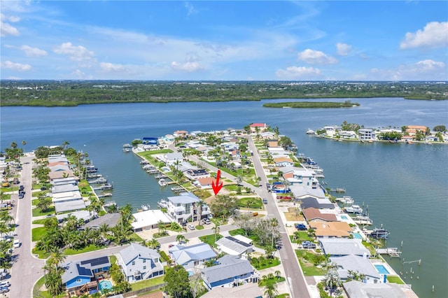 17601 Sterling Ter, Redington Shores, FL 33708 - view of property location with a large body of water and nearby suburban area