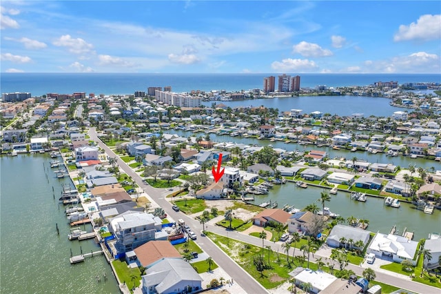 17601 Sterling Ter, Redington Shores, FL 33708 - aerial overview of property's location featuring nearby suburban area