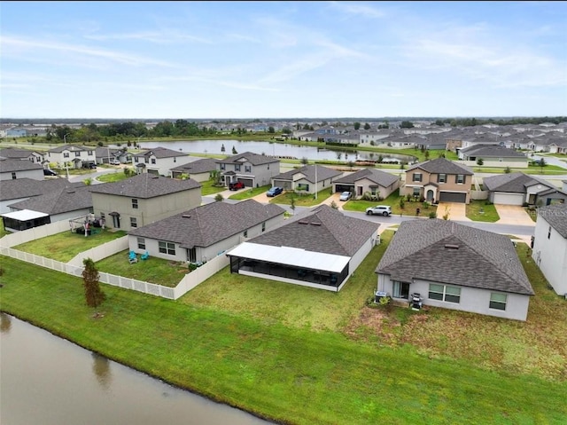 4282 Salt Springs Ln, Lakeland, FL 33811 - aerial view of residential area with a large body of water