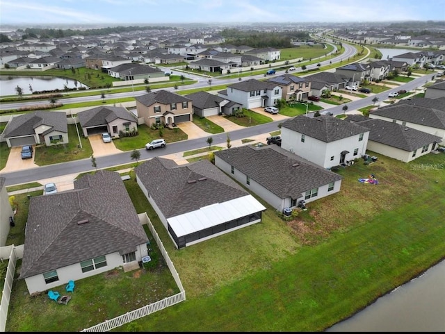 4282 Salt Springs Ln, Lakeland, FL 33811 - aerial view of residential area with a large body of water