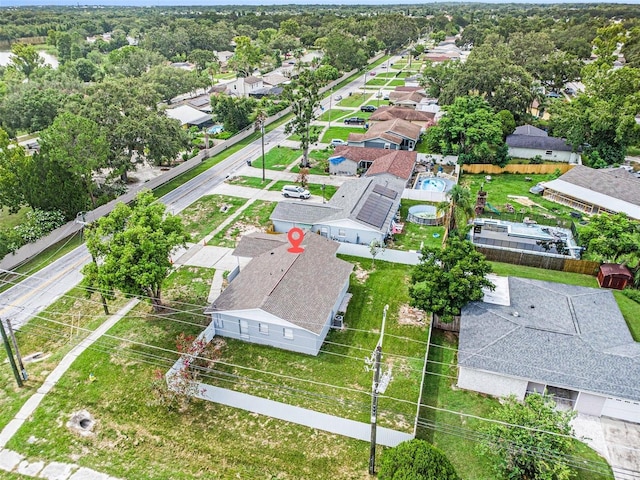 1302 Highview Rd, Brandon, FL 33510 - aerial view of property and surrounding area featuring nearby suburban area