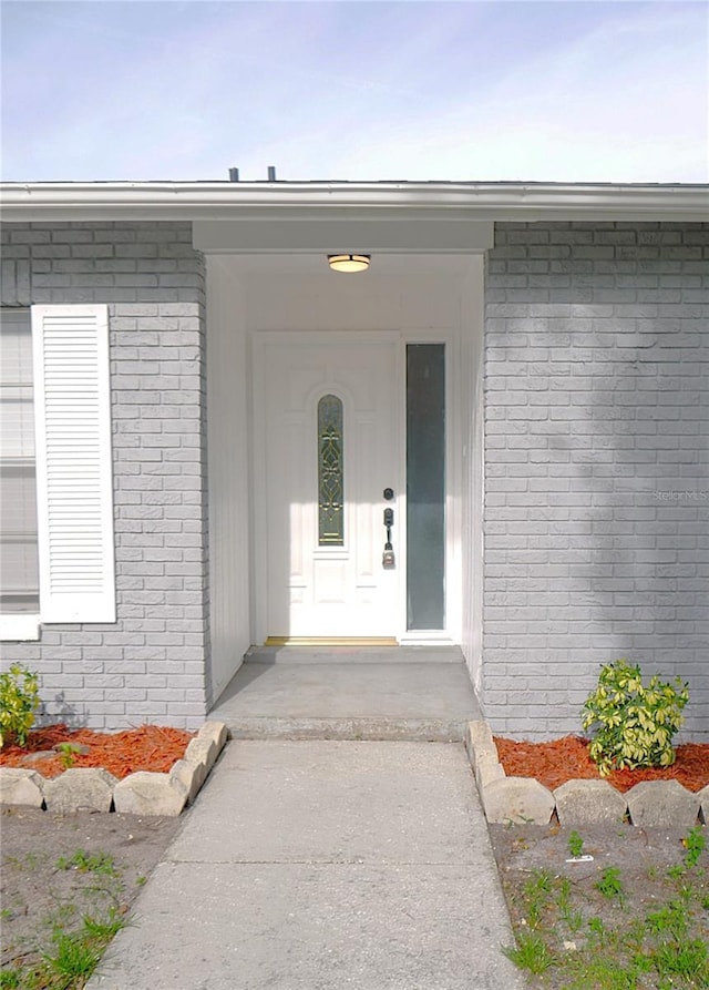 1302 Highview Rd, Brandon, FL 33510 - property entrance with brick siding