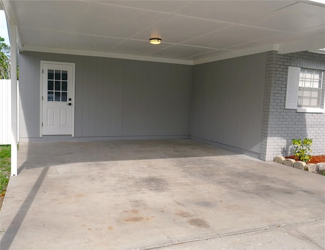 1302 Highview Rd, Brandon, FL 33510 - view of patio with an attached carport
