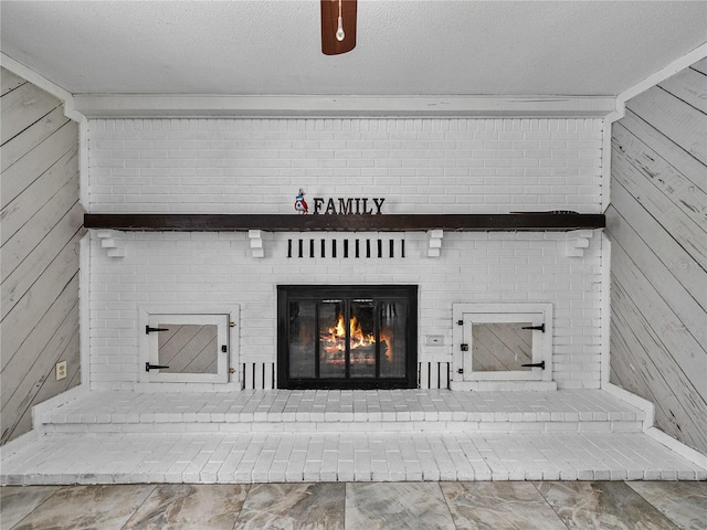 2937 Eagles Nest Rd, Fruitland Park, FL 34731 - property entrance with a brick fireplace