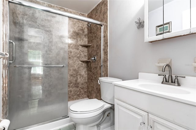 2719 N 91 Mine Rd, Bartow, FL 33830 - bathroom with vanity and a shower stall